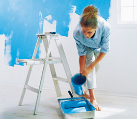 Cleaning the sofa after renovation